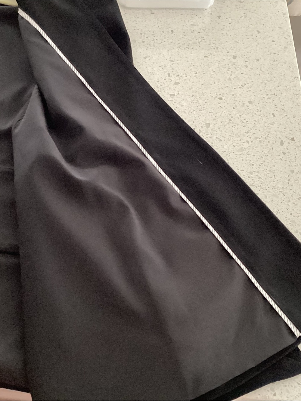 Alexander &David  Black Open-Front Blazer - Picture 6 of 8